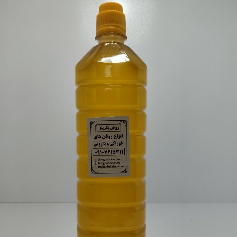 روغن کنجد یک لیتری صد درصد ارگانیک با درب آرام ریز