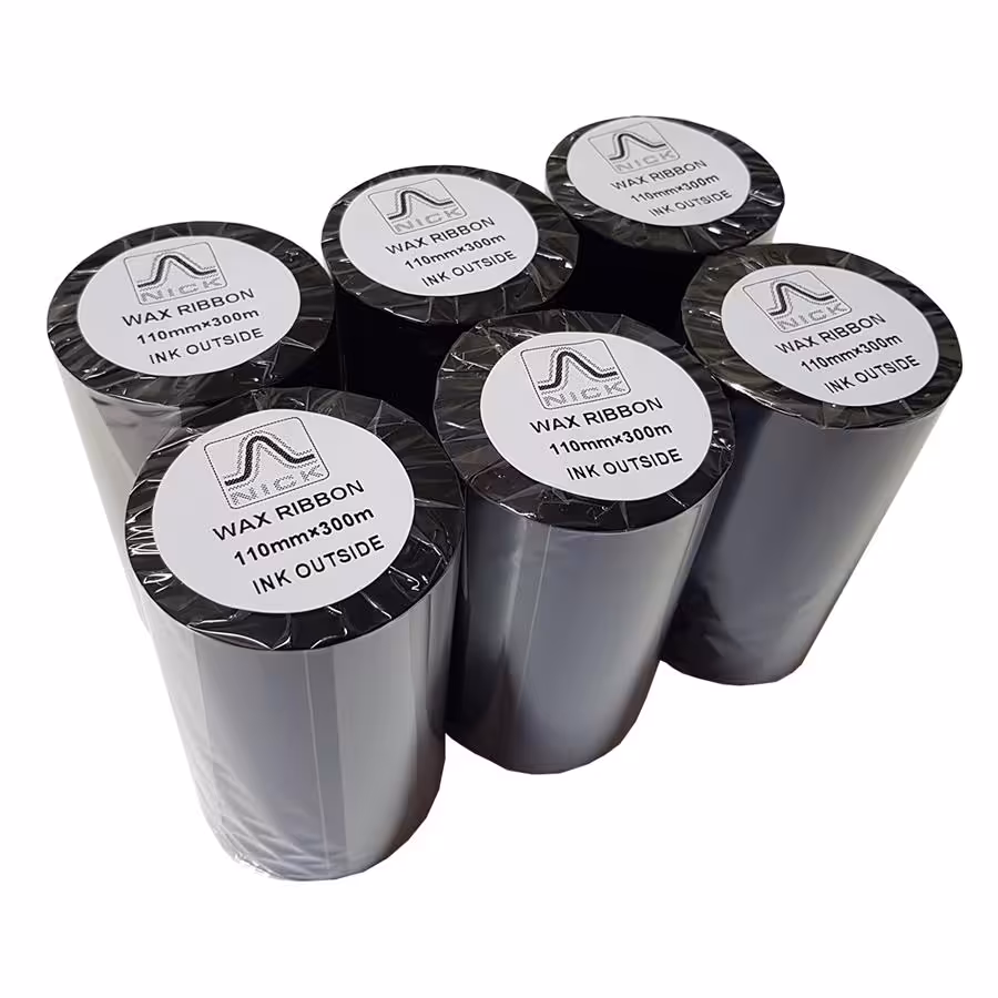 ریبون پرینتر لیبل زن WAX بسته 1 عددی