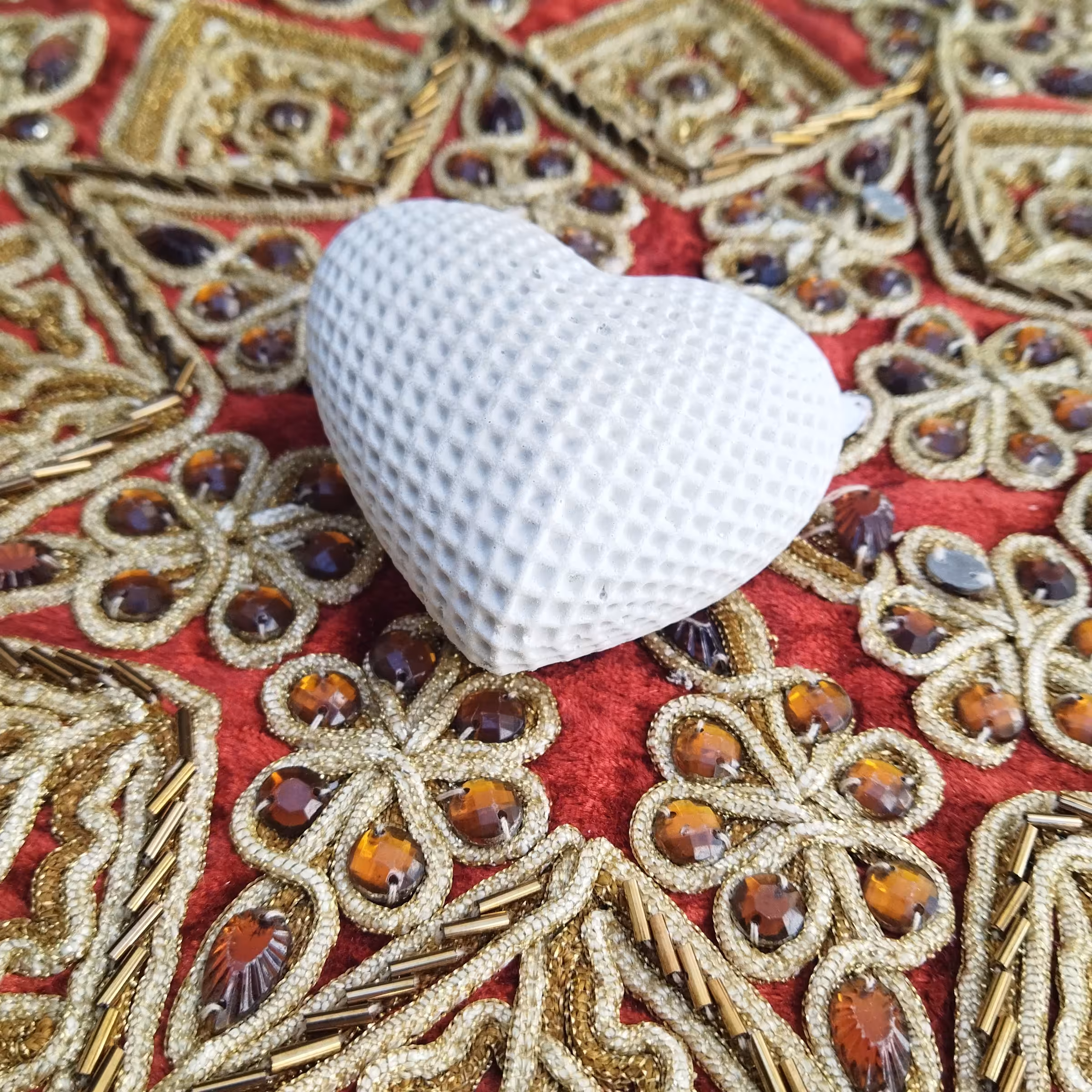 بیس خام قلب مشبک