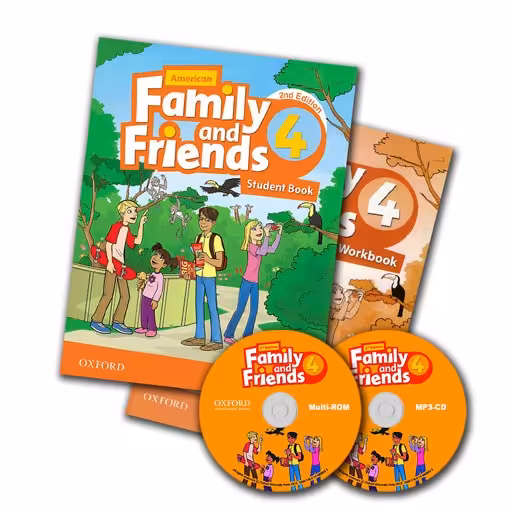 American Family and Friends 2nd 4 Student work CD