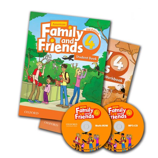 American Family and Friends 2nd 4 Student work CD