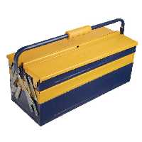 جعبه ابزار فلزی 50 سانتی3 طبقه بزرگ گلکسی وان  مدل 503