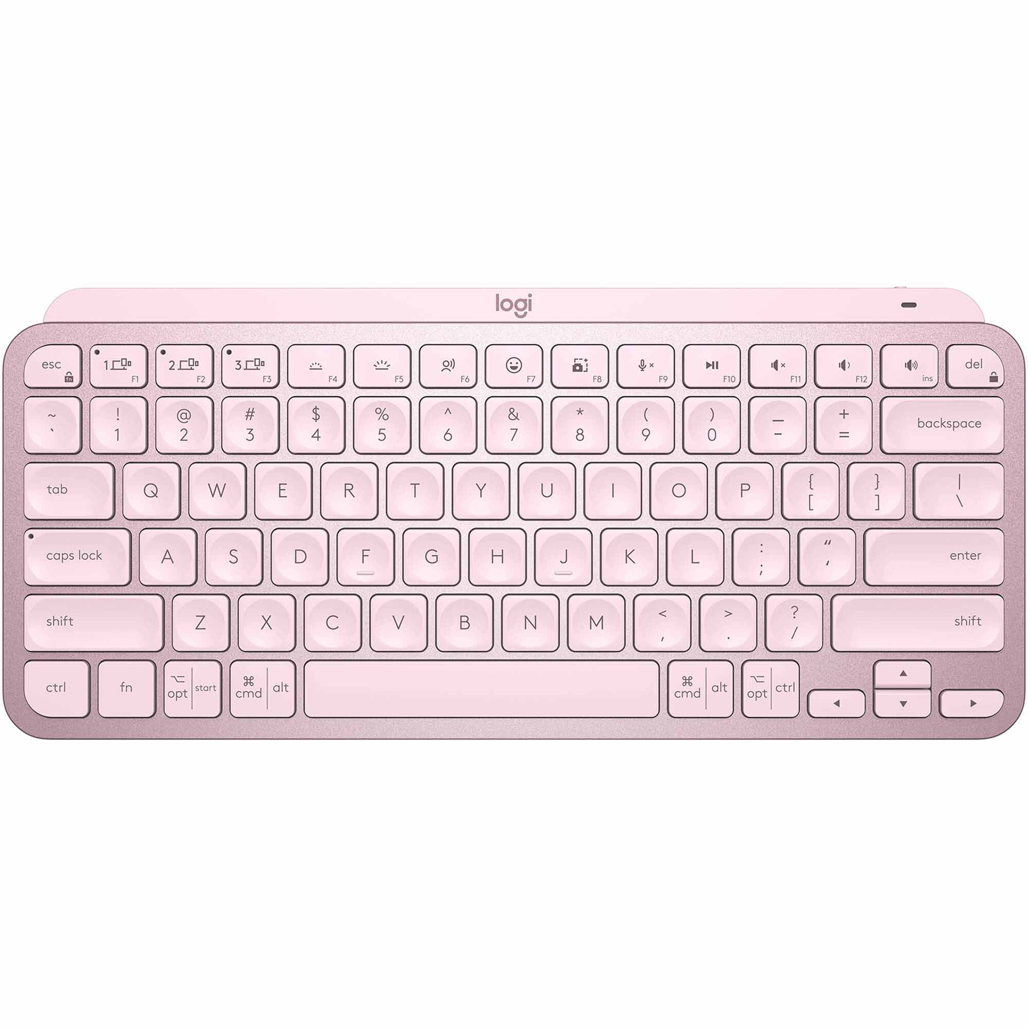 خرید کیبورد لاجیتک MX KEYS MINI US INTL ROSE با بهترین قیمت