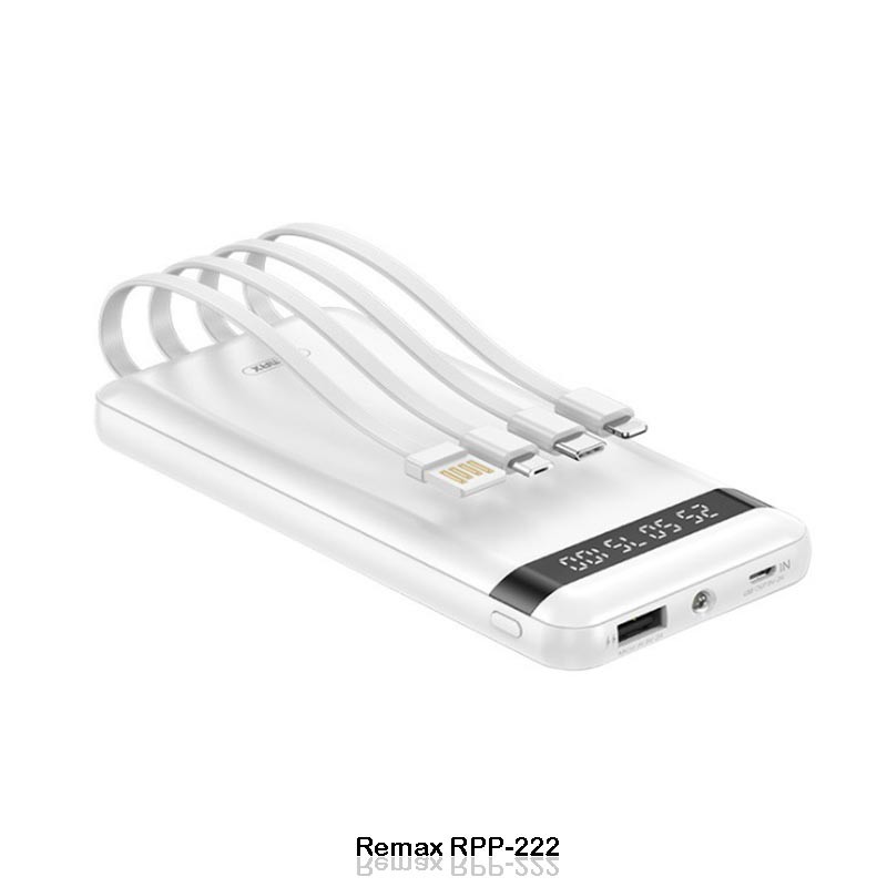 پاوربانک 10000 میلی آمپر ریمکس RPP-222