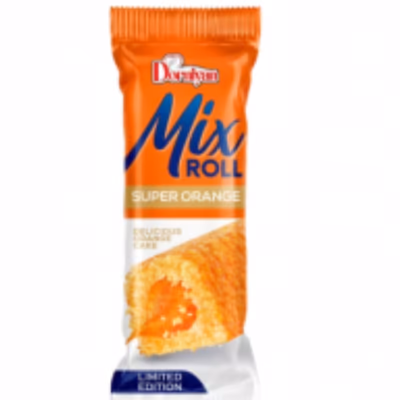 کیک پرتقال 65گرمی  تعداد 12 عدد در کارتن درنیان  مغز خامه وپرتقال با طعم به یاد ماندنی تولید شده از مرغوبترین مواد اولیه