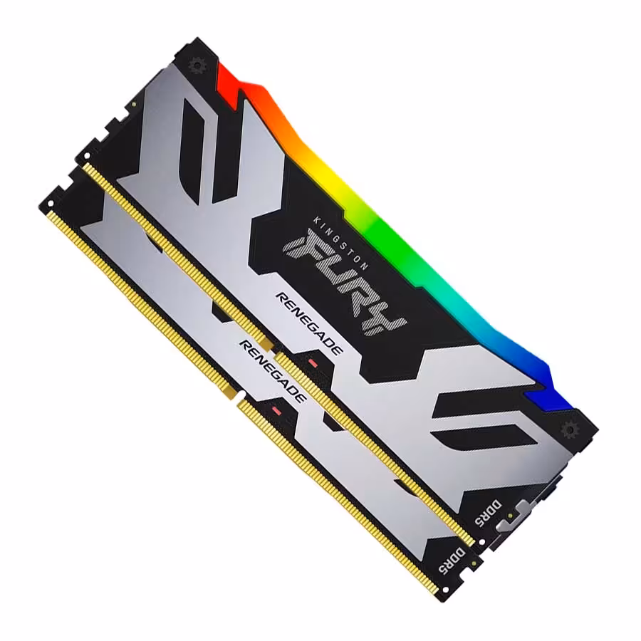 قیمت و خرید رم کینگستون مدل FURY Renegade DDR5 RGB 32GB Dual 6400MHz CL34 | یاس ارتباط