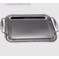 ست سینی جفتی استیل یونیک مدل UN-3829