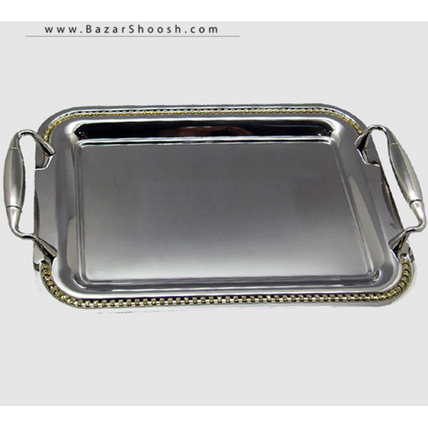 ست سینی جفتی استیل یونیک مدل UN-3829