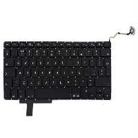 کیبورد لپ تاپ اپل MacBook Pro A1297 مشکی اینتربزرگ به همراه کلید پاور