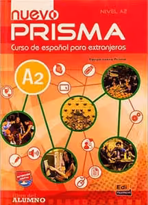 کتاب آموزش اسپانیایی Nuevo Prisma A2