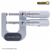 میکرومتر دوقلو آسیمتو خارج سنج (حدی) 25-0 میلی متر مدل 0-31-133
