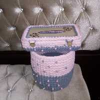 سطل زباله وجادستمال کاغذی