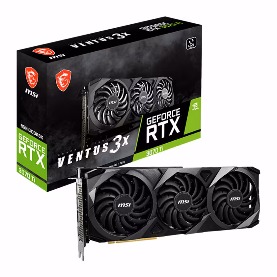 کارت گرافیک ام اس آی RTX 3070 Ti VENTUS 3X 8G