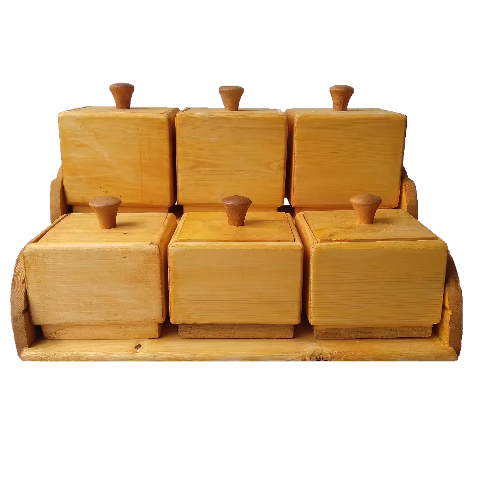 پاسماوری 6 پارچه چوبی نوع 1