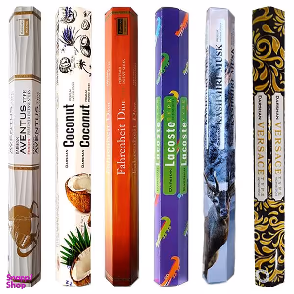 عود دارشان مدل ترکیبی کد Mix664 مجموعه 6 عددی