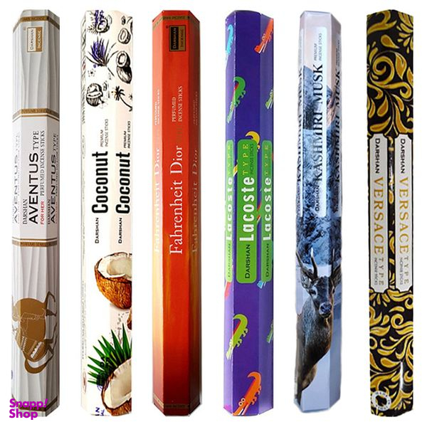 عود دارشان مدل ترکیبی کد Mix664 مجموعه 6 عددی