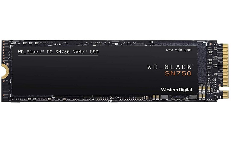 حافظه اس اس دی وسترن دیجیتال مدل WDS500G3X0C Black SN750 با ظرفیت 500 گیگابایت