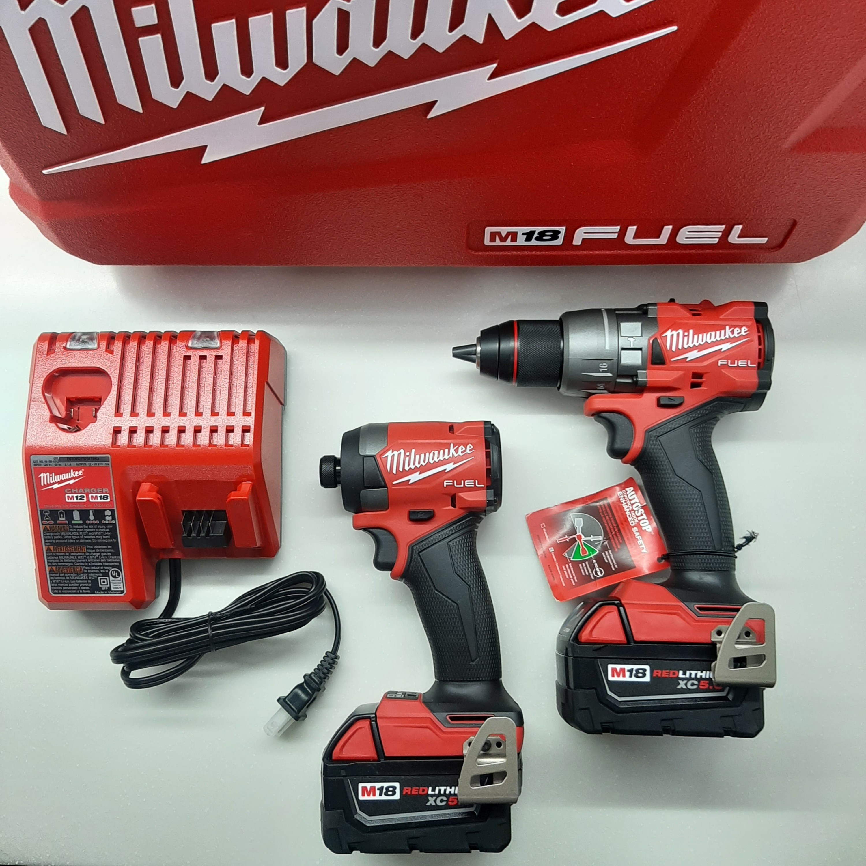 ست دریل و پیچبند شارژی میلواکی مدل 22-3697 ساخت ویتنام