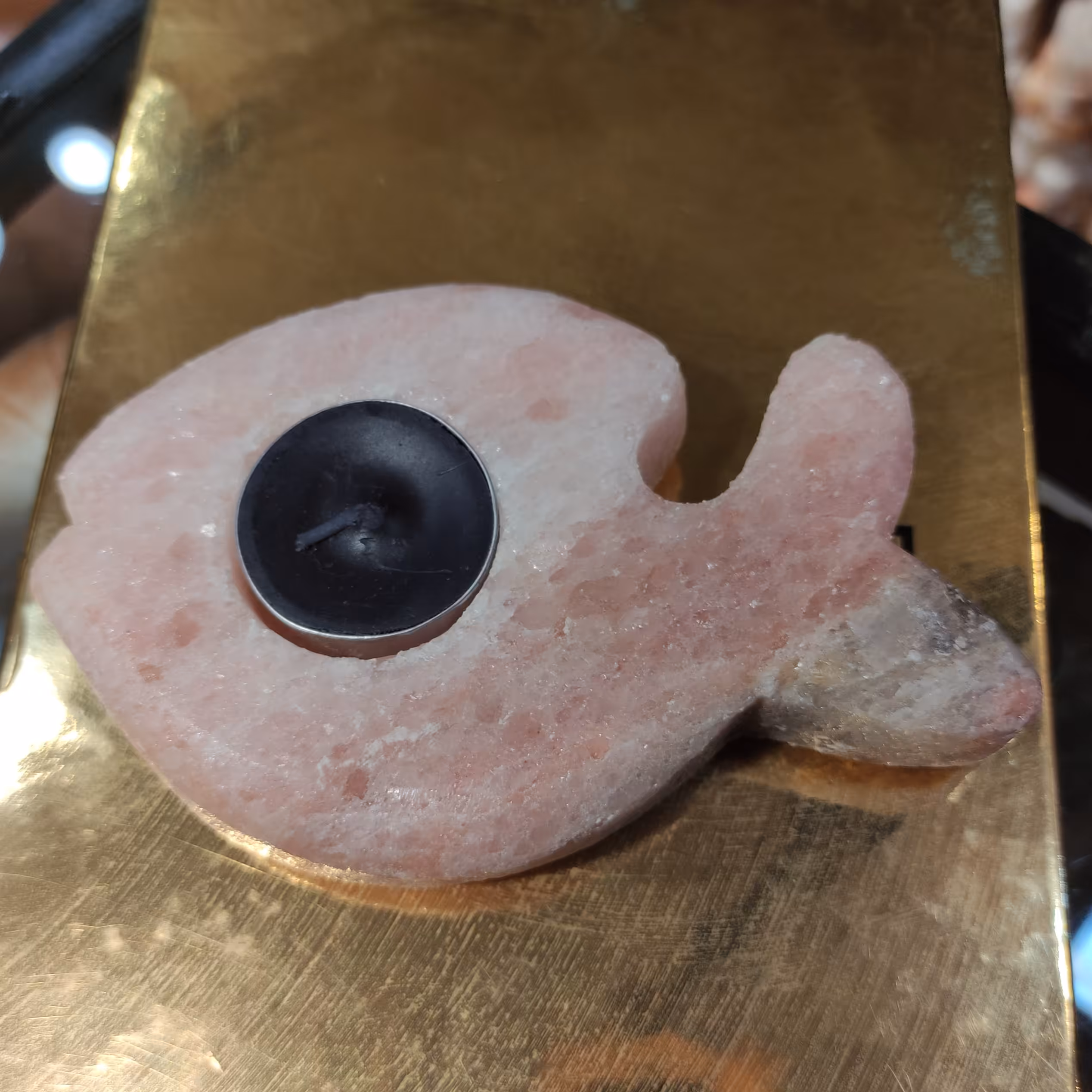 جاشمعی سنگ نمک مدل ماهی