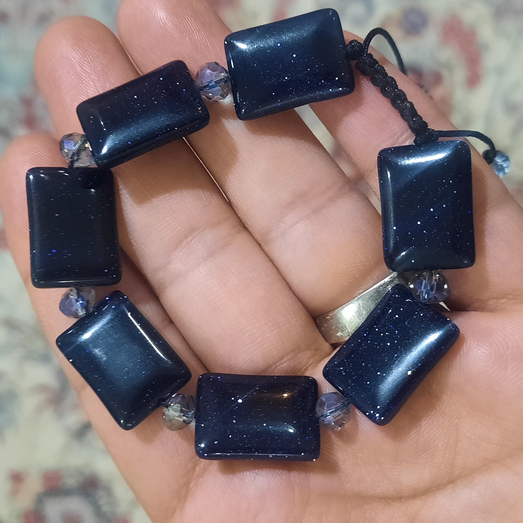 دستبند دلربا سورمه ای