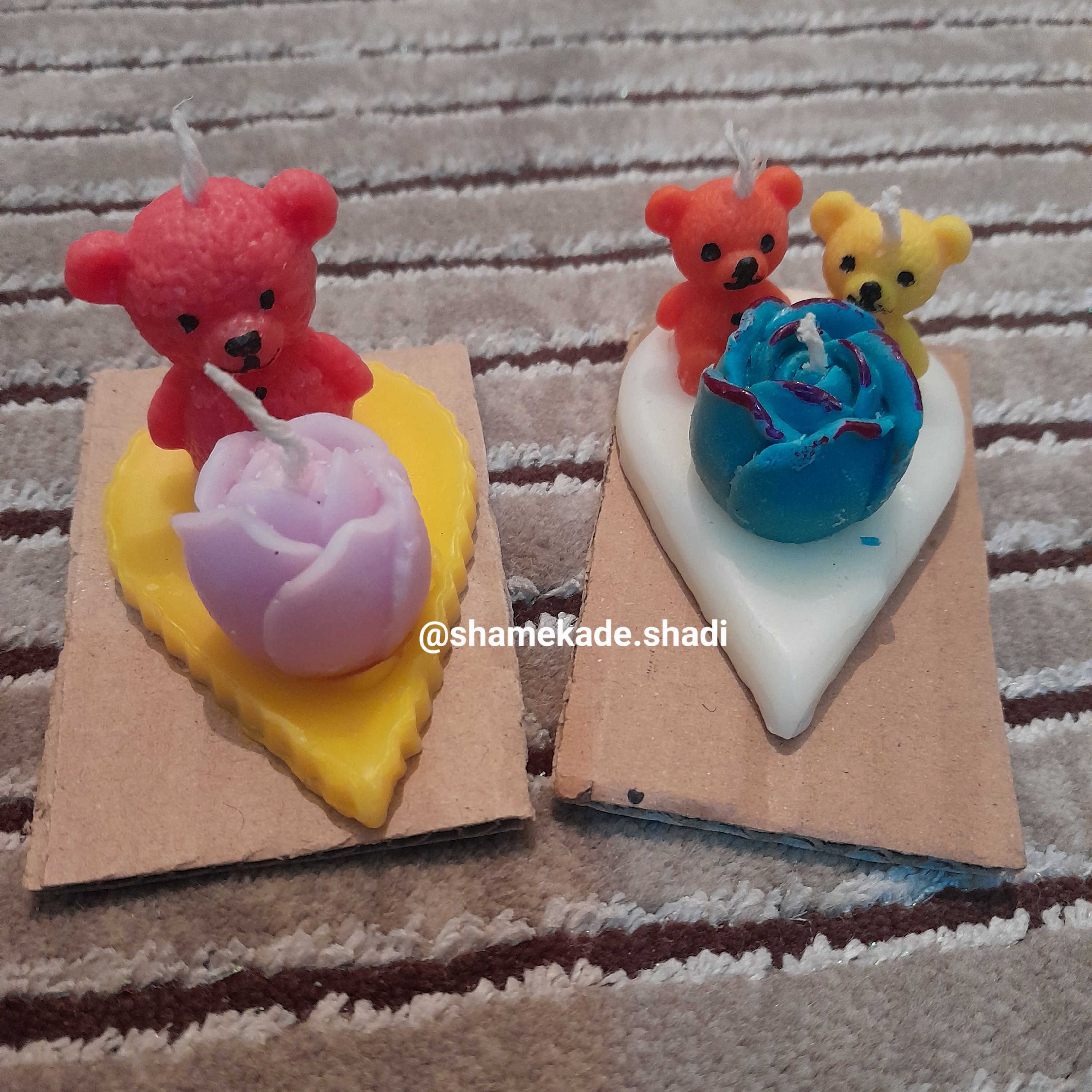 شمع ولنتاین اشکی