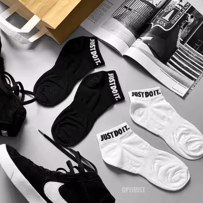 جوراب مچی جاست دو ایت مشکی نخ پنبه فری سایز