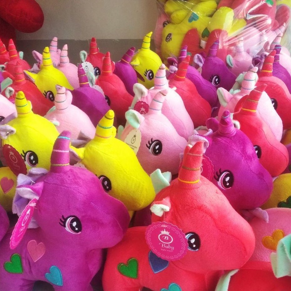 اسب تک شاخ یونیکورن ایستاده 35  سانتی متری