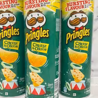 چیپس پرینگلز با طعم پنیر و پیاز