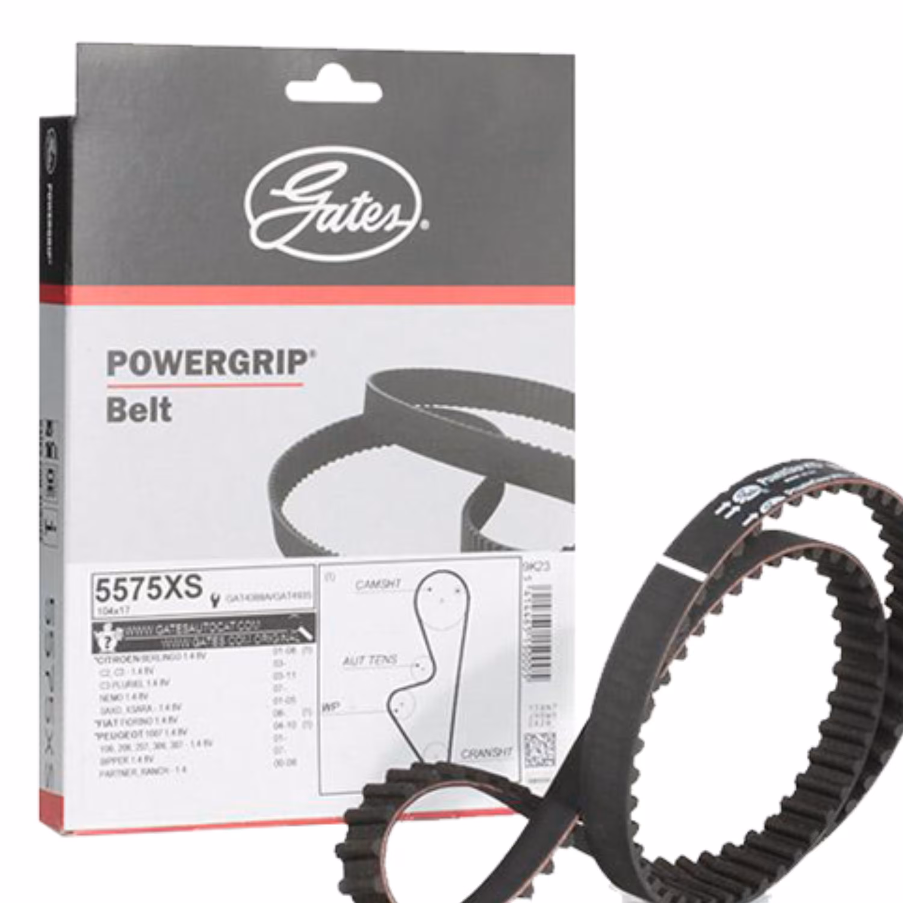 تسمه تایم پاور گریپ مناسب برای خودروی پژو 206 تیپ 2