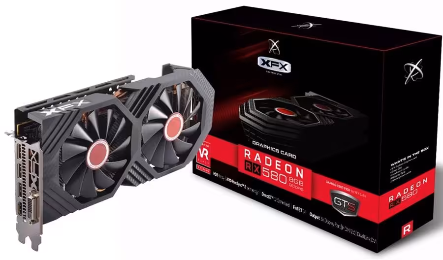 کارت گرافیک ایکس اف ایکس مدل RX 580 8GB