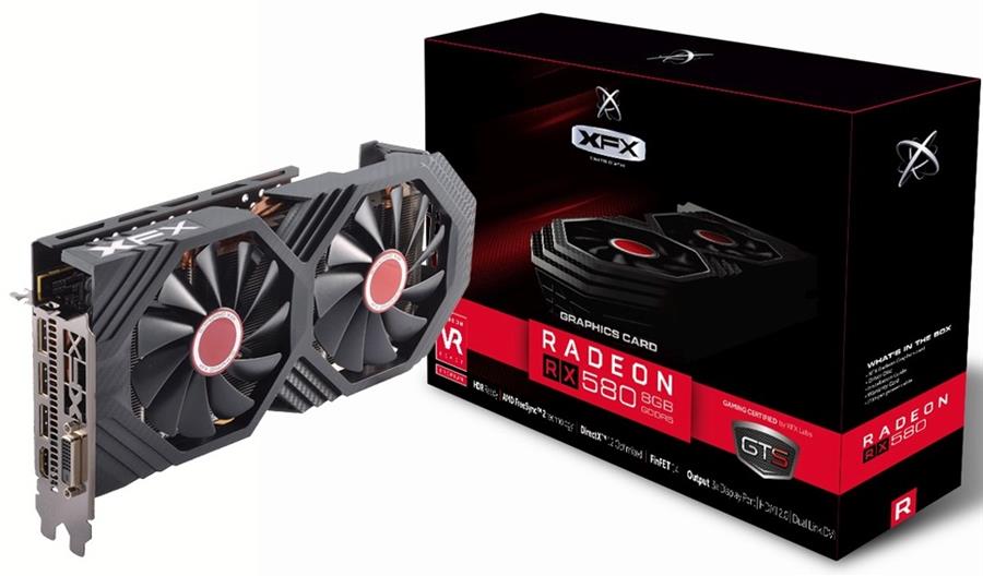 کارت گرافیک ایکس اف ایکس مدل RX 580 8GB