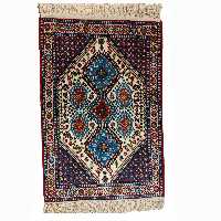 فرش دستبافت یک و نیم متری مدل یلمه کد 320