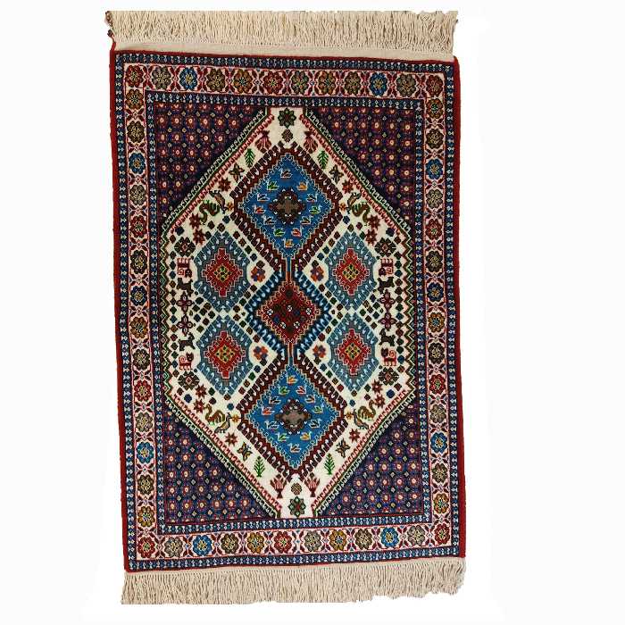 فرش دستبافت یک و نیم متری مدل یلمه کد 320