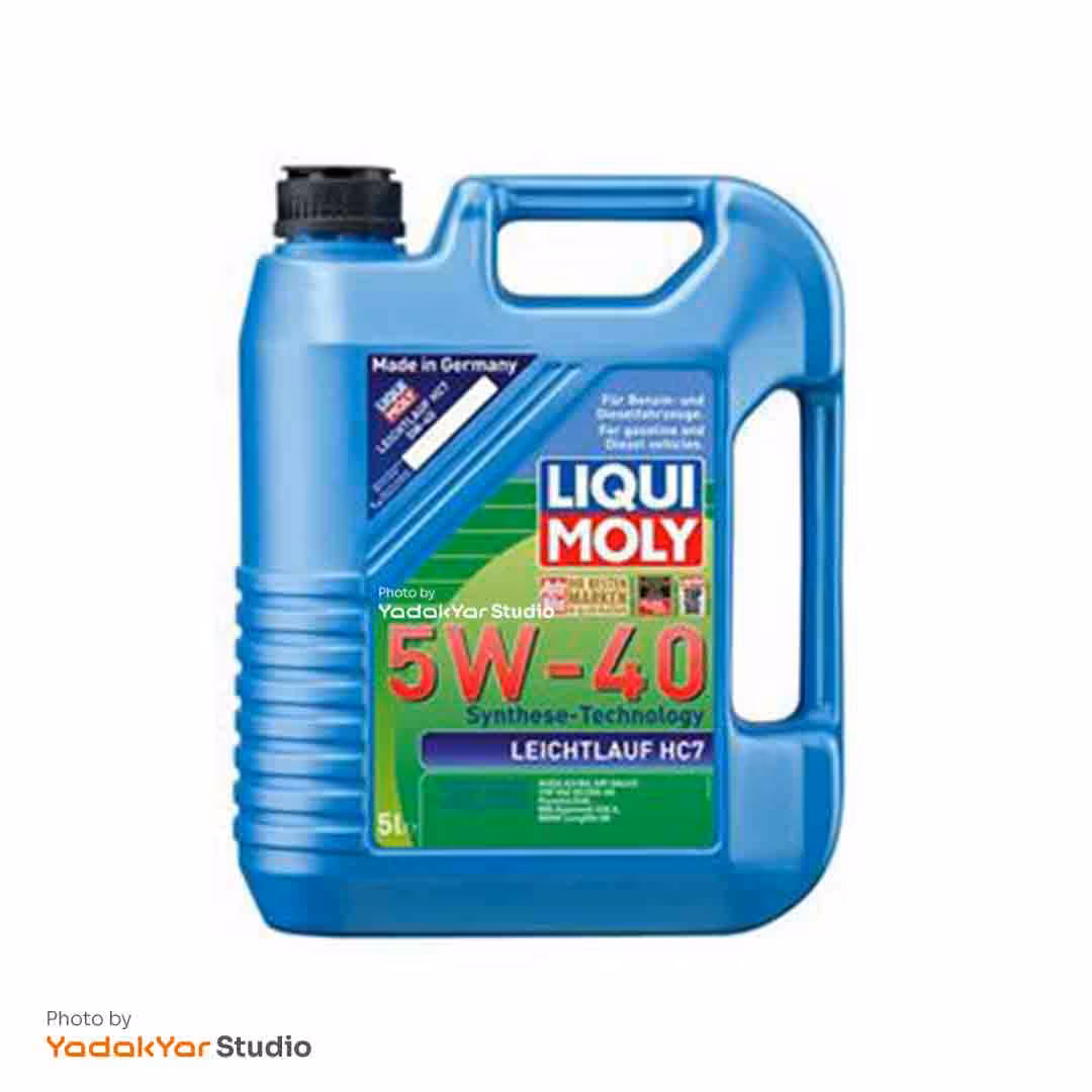 روغن موتور  5W40 لیکومولی Leichtlauf HC7 حجم 5 لیتر