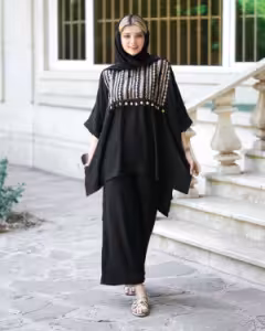 ست دوتیکه سوزن دوزی خنک