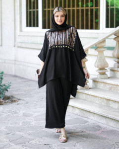 ست دوتیکه سوزن دوزی خنک