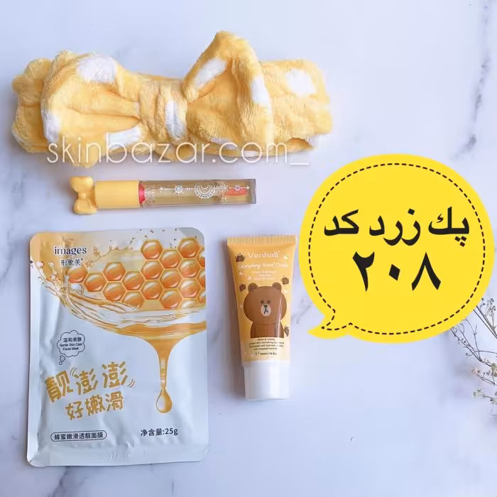 پک زرد کد : 208