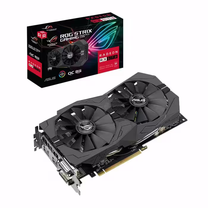 کارت گرافیک ایسوس ROG STRIX RX570 O8G GAMING