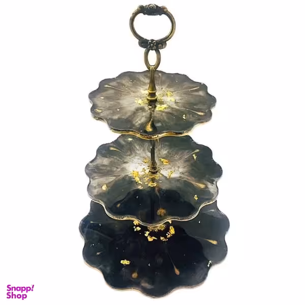 شیرینی خوری رزینی مدل 3 طبقه کد 75