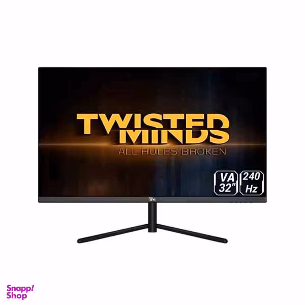 مانیتور گیمینگ تویستد مایندز مدل TM32FHD240VA سایز 32 اینچ