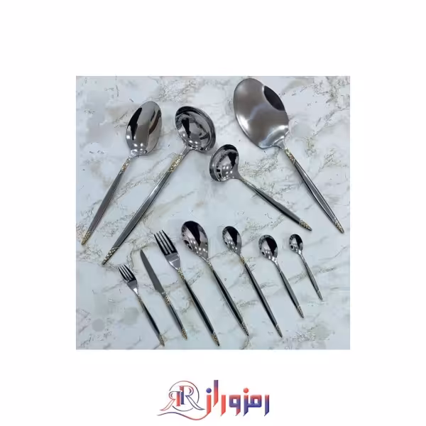 سرویس قاشق و چنگال 24 نفره 120 تکه یونیک مدل البرتا