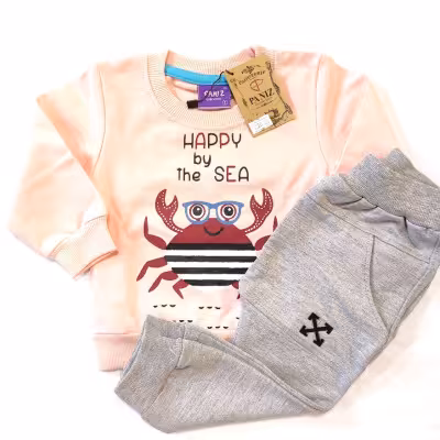 ست پسرانه بلوز شلوار خرچنگ