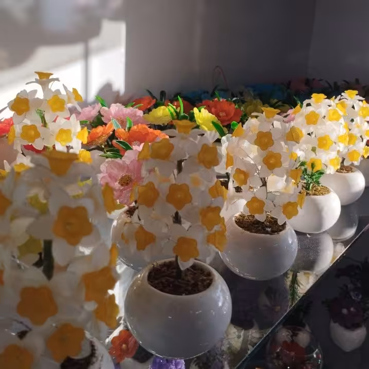 گل نرگس کریستال