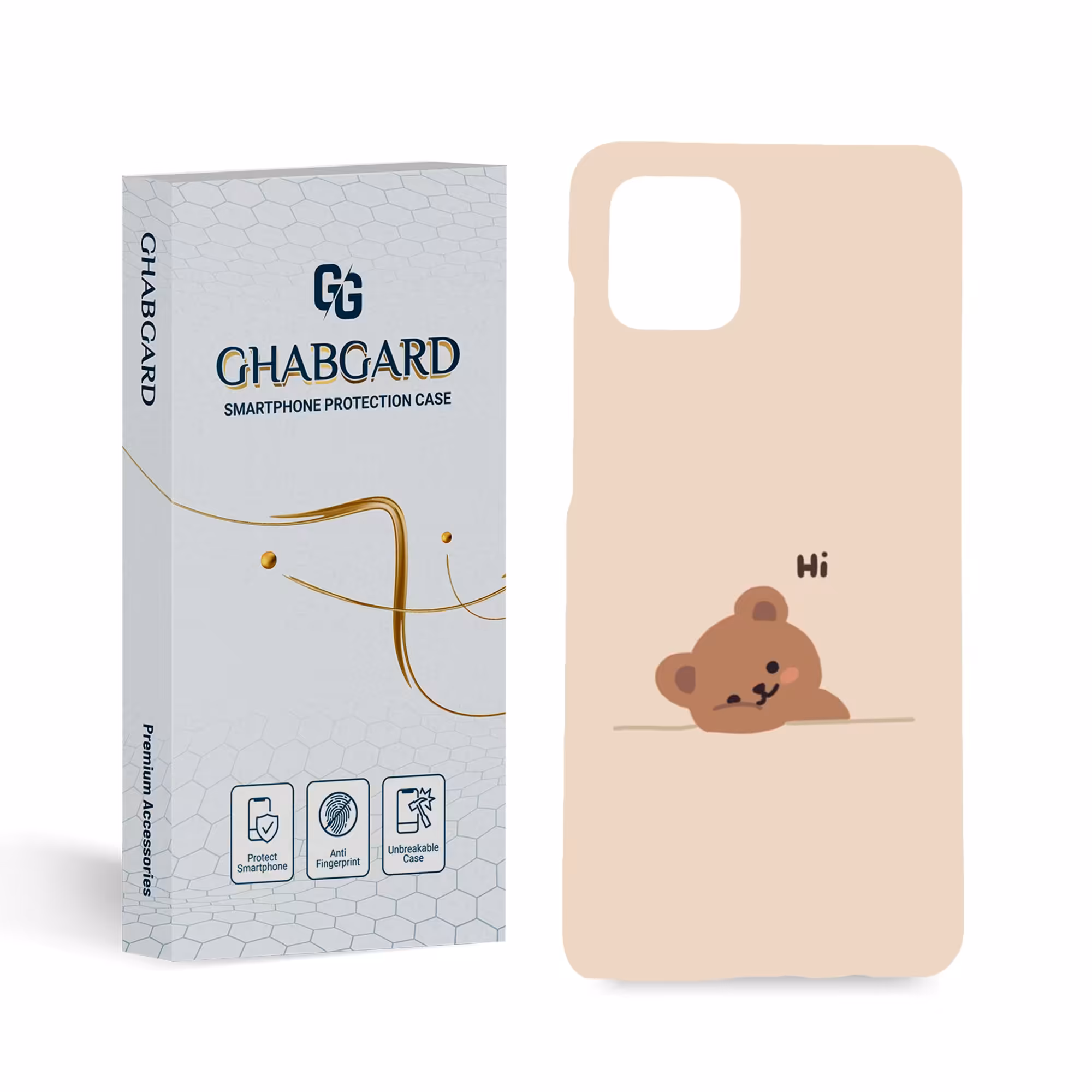 کاور گارد قاب دخترانه مدل g1104 مناسب برای گوشی سامسونگ a81 