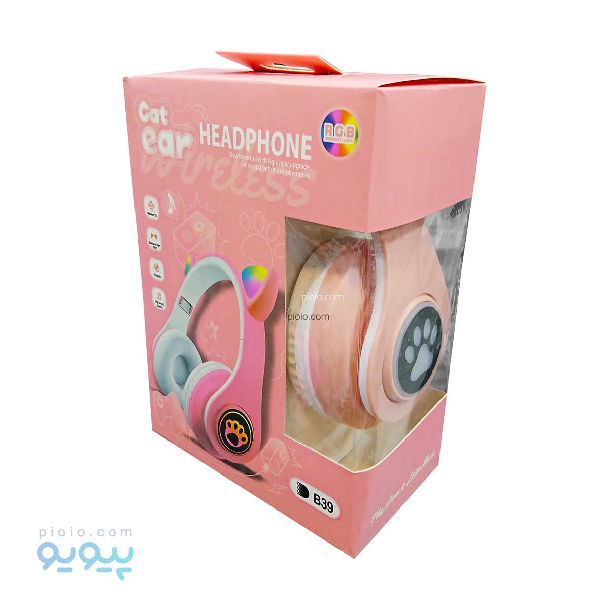 هدفون طرح گربه ای