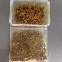 پیاز سرخ شده نیمه پفکی نیم کیلویی