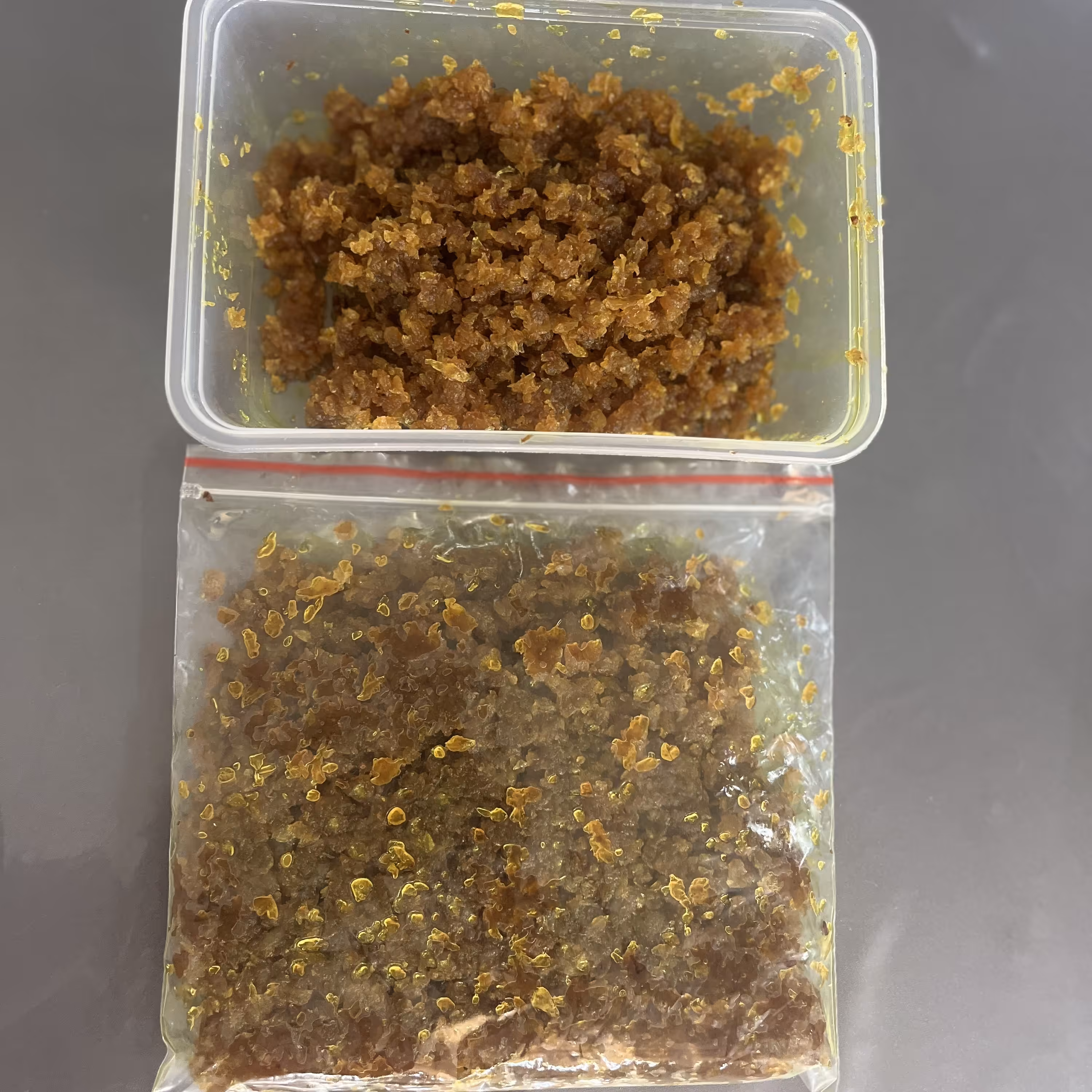 پیاز سرخ شده نیمه پفکی نیم کیلویی