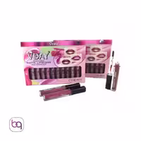 رژ لب مایع مات 24 ساعته وی دی VDAY پک 12 عددی - خرید رژ لب
