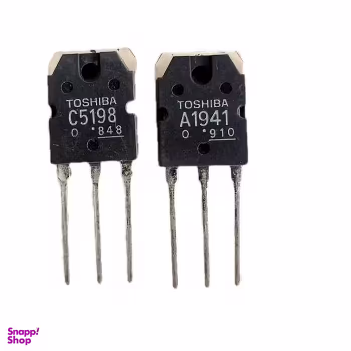 ترانزیستور مثبت و منفی توشیبا مدل C5198-A1941 مجموعه 2 عددی