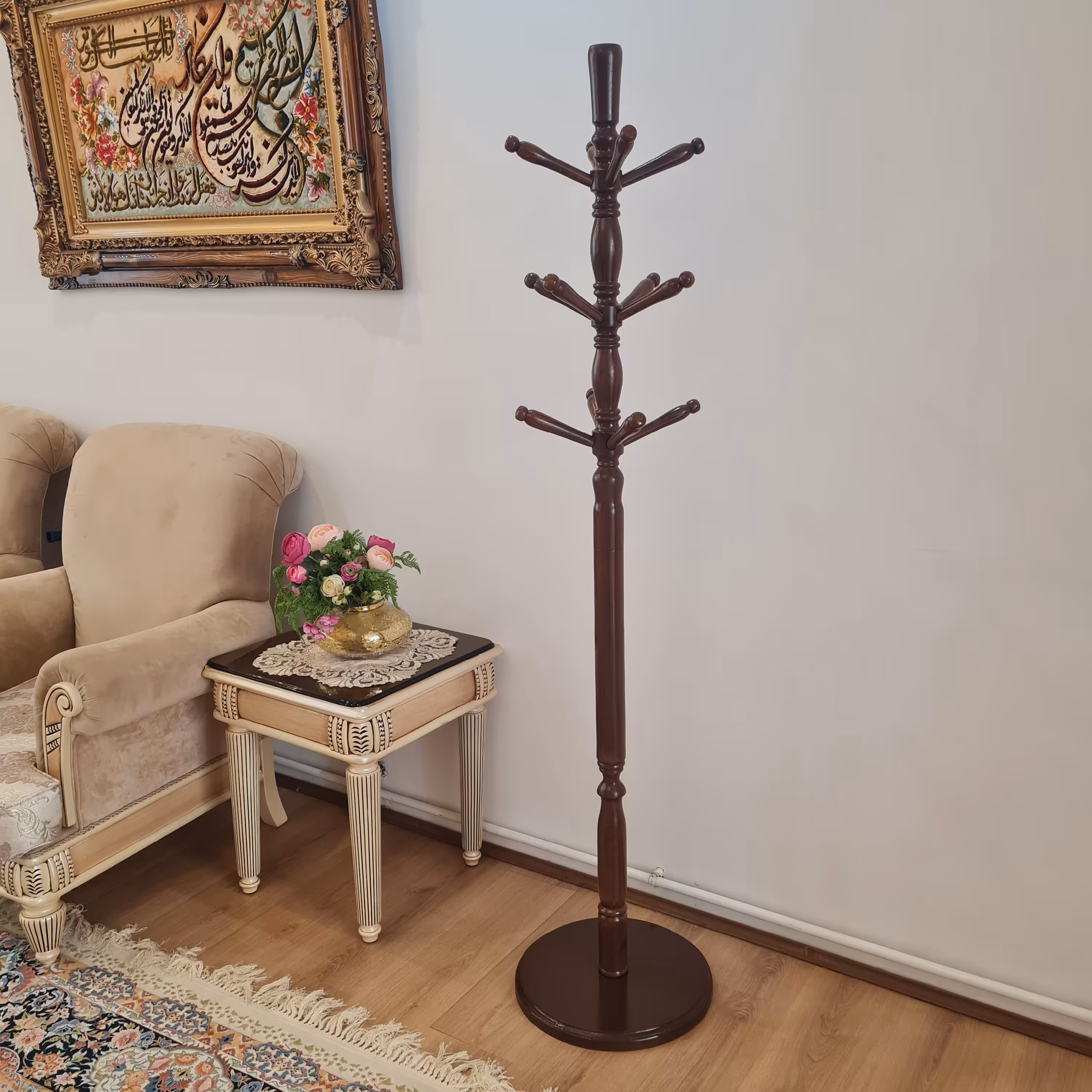 رخت آویز چوب لباسی ایستاده مدل  دیانا 